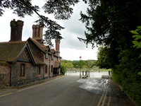 St Peter St - site of previous bridge and wharf